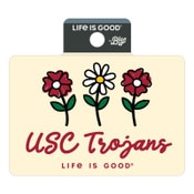 USC Trojans LIG Floral Sticker